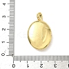 Brass Micro Pave Clear Cubic Zirconia Locket Pendants KK-F905-03G-3
