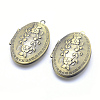 Brass Locket Pendants LS-KK-F717-16AB-NR-1