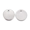 Non-Tarnish 201 Stainless Steel Charms STAS-F255-043P-12mm-2