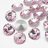 Pointed Back Glass Rhinestone Cabochons RGLA-T086-8mm-10-1