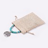Synthetic Turquoise Pendant Necklaces NJEW-JN02155-3