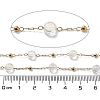 Ion Plating(IP) 304 Stainless Steel Handmade Beaded Chain CHS-K019-03G-02-2