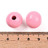 Painted Natural Wood Beads WOOD-A018-16mm-13-3