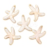Natural Freshwater Shell Pendants SHEL-F007-23-1
