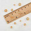 120Pcs 3 Styles Brass Hollow Beads KK-HY0001-70-4
