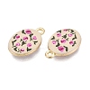Valentine's Day Printed Alloy Pendants PALLOY-SZC0008-05L-2