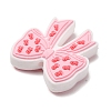 Awareness Ribbon Theme Silicone Beads SL-CBAD2AE-01C-01-2