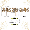 DIY Blank Dome Pendant Making Kit DIY-PH0022-32-2