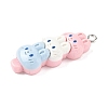 Animal Theme Resin Pendants LS-RESI-V005-001B-2