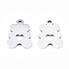 Non-Tarnish 201 Stainless Steel Charms STAS-S110-095P-1