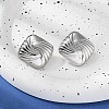 304 Stainless Steel Stud Earrings for Women EJEW-K306-01P-3