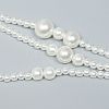 Plastic Imitation Pearl Round Beaded Waist Belly Long Chains for Women FS-WGCCA32-01-4