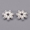 Tibetan Style Alloy Daisy Spacer Beads X-TIBEB-O004-04S-2