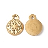 Ion Plating(IP) 304 Stainless Steel Charms STAS-C066-33G-1