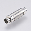 Tarnish Resistant 304 Stainless Steel Magnetic Clasps with Glue-in Ends LS-STAS-F139-070P-2