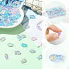 100Pcs 5 Colors  Fish Handmade Glass Beads GLAA-SC0002-80C-3