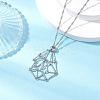 304 Stainless Steel Macrame Pouch Empty Stone Holder Necklace Making NJEW-JN05238-02-1