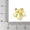 Brass Micro Pave Clear Cubic Zirconia Pendants KK-A236-02G-3