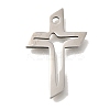 201 Stainless Steel Pendants STAS-R136-31P-1
