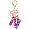 Resin Butterfly Pendant Keychains KEYC-TAC0034-03N-1