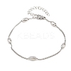 201 Stainless Steel Curb Chain Bracelets for Women LS-BJEW-G767-01A-P-4