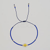Bohemian Glass Seed Beads Braided Bead Bracelets JT0778-2-2
