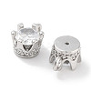 Brass Micro Pave Cubic Zirconia Charms KK-C051-39P-02-2