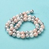 Shell Pearl Bead Strands BSHE-L017-20-4