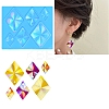 Rhombus Shape Holographic Pendant DIY Silicone Mold LS-DIY-K063-10-1