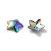 Ion Plating(IP) 304 Stainless Steel Flower Bead Cap STAS-G127-05MC-3