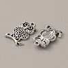 Tibetan Style Alloy Pendant Rhinestone Settings FIND-CJC0016-16C-1