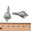 Natural Mixed Gemstone Pendants G-C096-03P-4