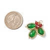 Glass & Glass Seed Beads Beaded Pendants PALLOY-MZ01053-2