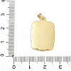Brass Enamel Pendants KK-U068-13D-01G-3