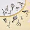 30Pcs 6 Styles Tibetan Style Alloy Pendants TIBEP-YW0002-08-5