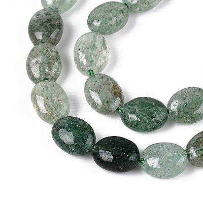 Natural Green Strawberry Quartz Beads Strands G-T142-17-1