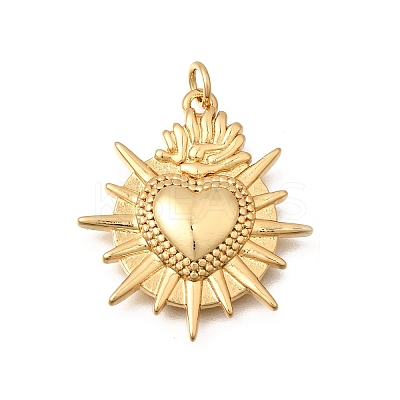 Brass Pendants KK-Z155-02G-02-1