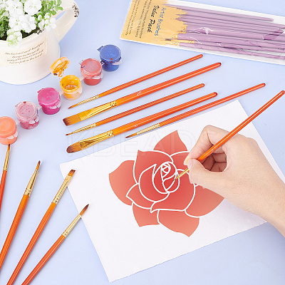 2Bags 2 Colors Nylon Paint Brushes TOOL-PH0001-32-1