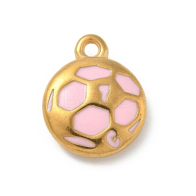 Ion Plating(IP) 304 Stainless Steel Pendants STAS-R008-10G-02-1