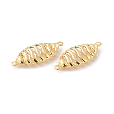 Eco-Friendly Brass Links Connectors KK-C226-13G-RS-1