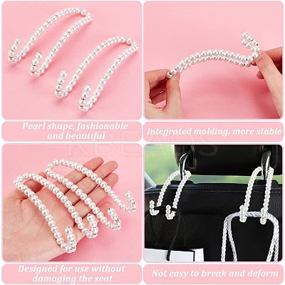 2Pcs Multi-Function Alloy Hook Hangers AJEW-OC0003-47A-1