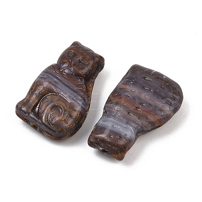 Czech Pressed Glass Beads GLAA-I061-02E-1