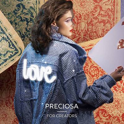 Preciosa® Crystal Hotfix Flatback Stones Y-PRC-HSS8-20030-200-1
