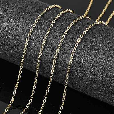 3.28 Feet Brass Cable Chains X-CHC-L037-04G-1