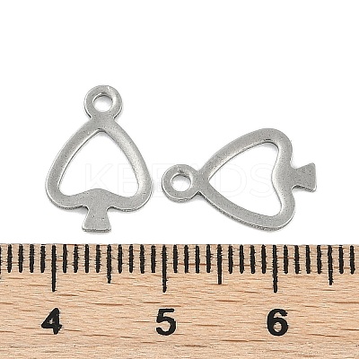 201 Stainless Steel Charms STAS-R135-08P-1