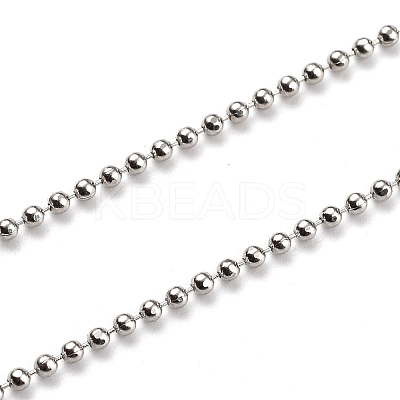 Brass Ball Chain Necklaces NJEW-JN02912-04-1