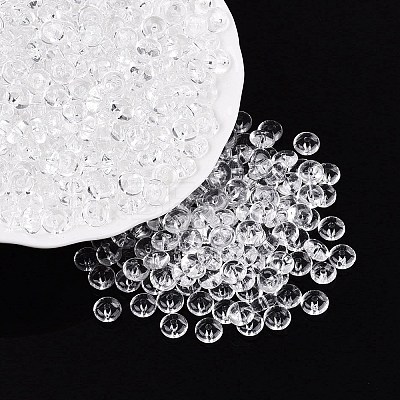 Transparent Colours Glass Seed Beads SEED-Q042-01A-B02-1