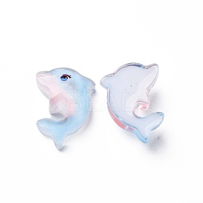 Transparent Epoxy Resin Cabochons CRES-S365-42-1