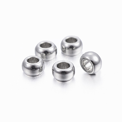 Non-Tarnish 304 Stainless Steel Spacer Beads X-STAS-H376-37-1