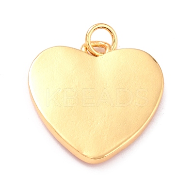 Real 18K Gold Plated Brass Pendants KK-L206-012G-10-1